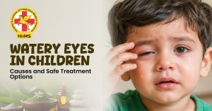watery eyes in children