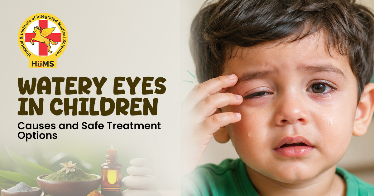 watery eyes in children