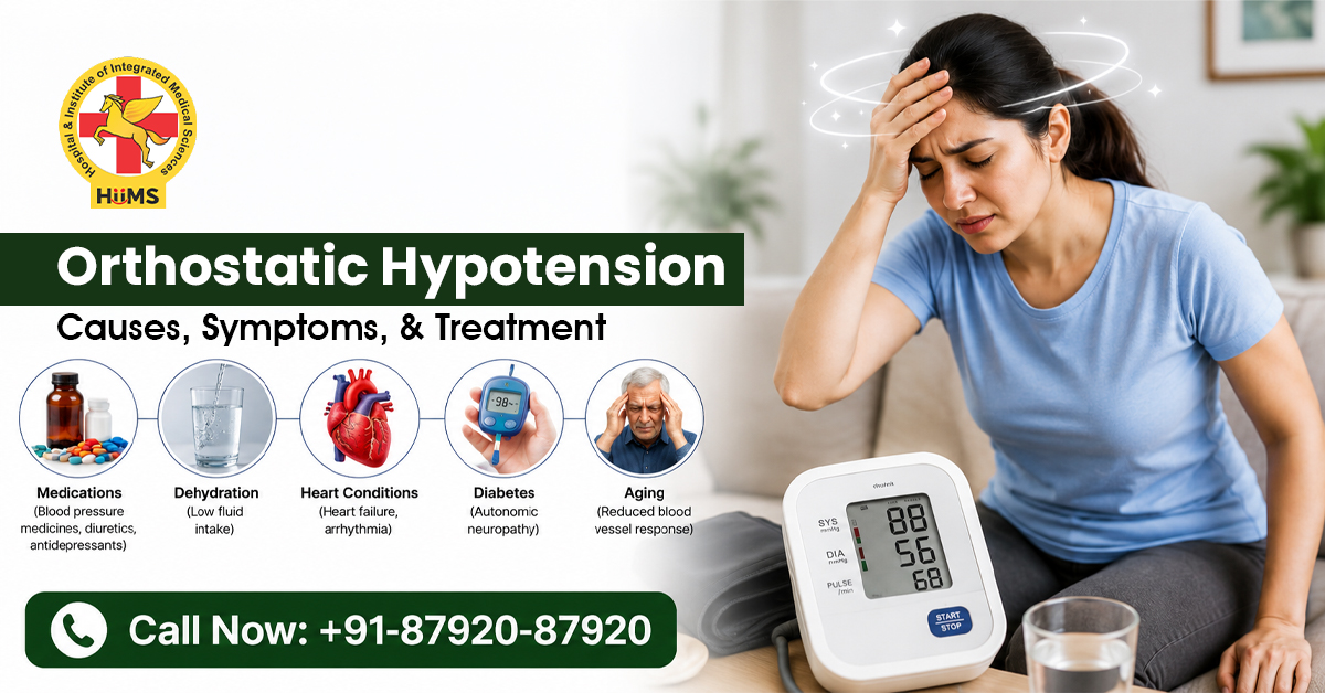Orthostatic Hypotension: Causes, Symptoms, and Treatment