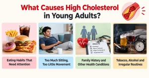 What Causes High Cholesterol in Young Adults