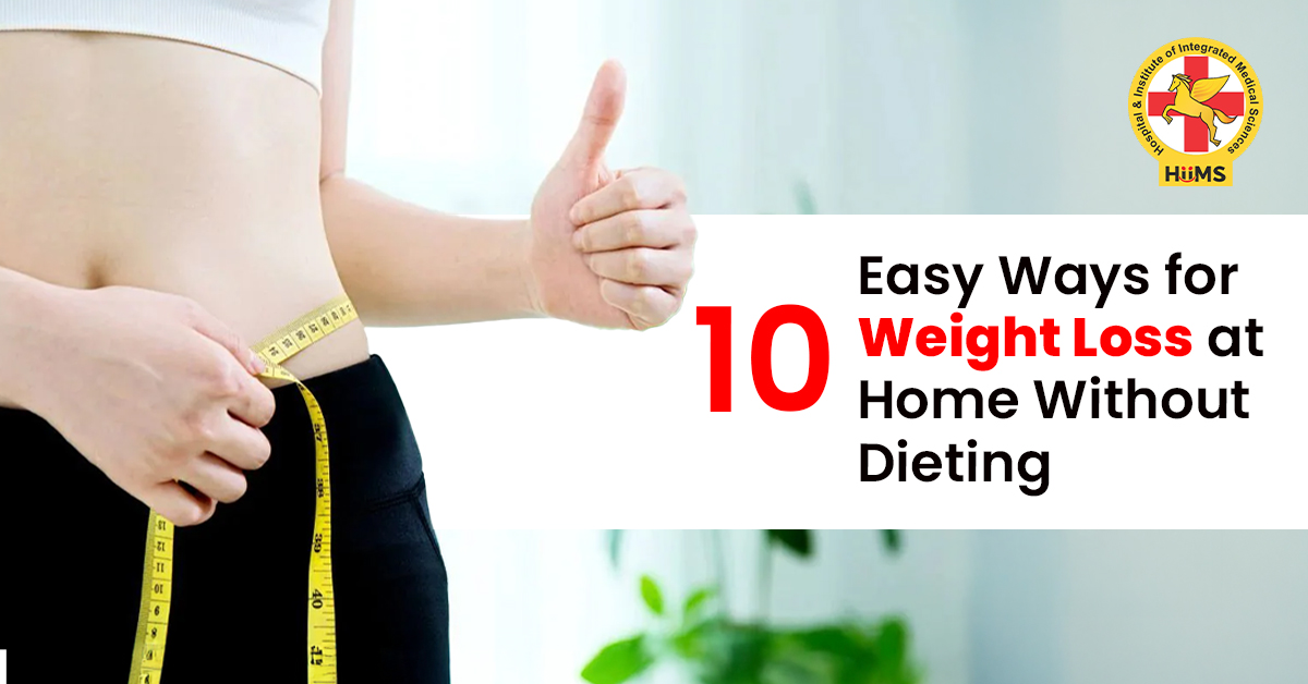 10 easy ways for weight loss at home