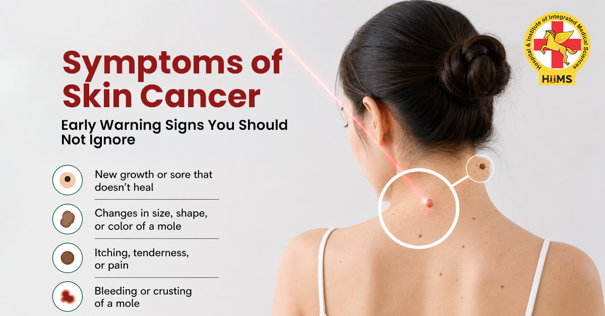 symptoms of skin cancer