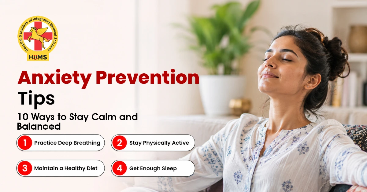 Anxiety Prevention Tips