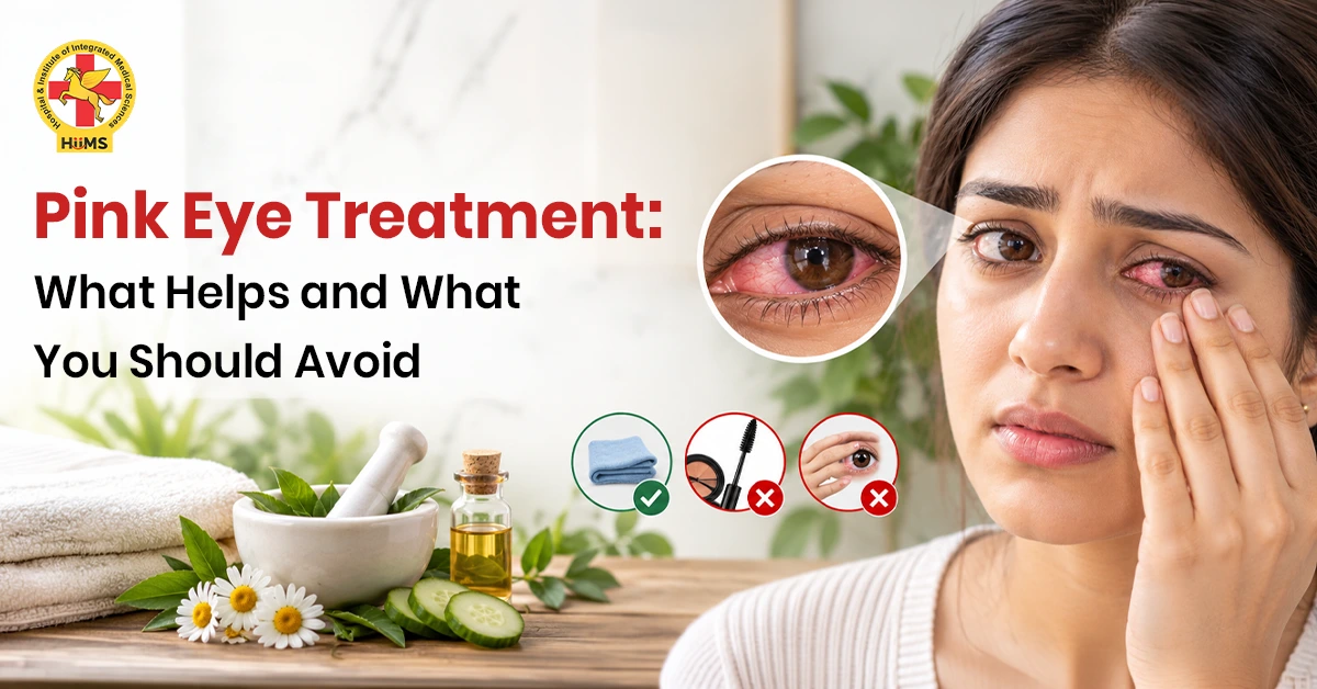 Pink eye treatment in ayurveda
