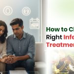 Infertility treatment consultation with specialist doctor