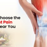 Joint pain doctor providing consultation and treatment for knee, back, and shoulder pain