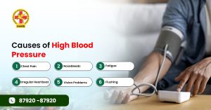 Causes of high blood pressure