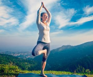 yoga for hypertension-Vrikshasana