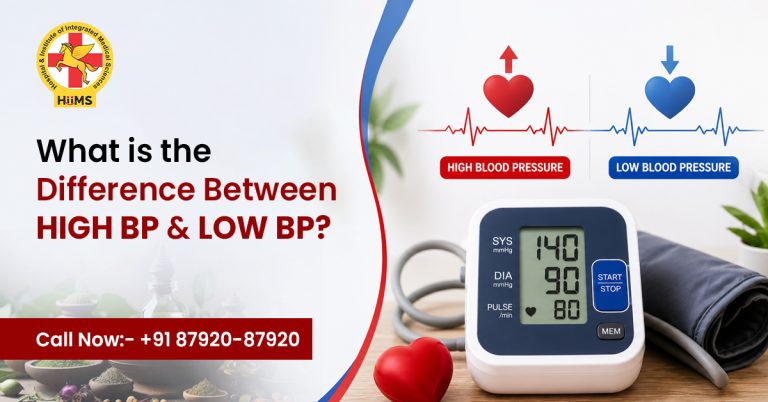 Difference Between High Blood Pressure and Low Blood Pressure