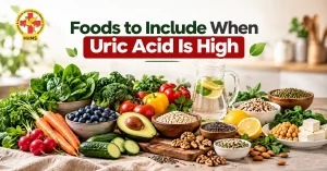 foods to high uric acid