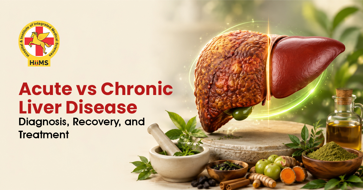 Acute vs Chronic Liver Disease