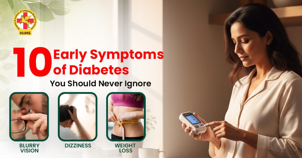 Early symptoms of diabetes