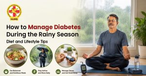 manage diabetes during rainy season