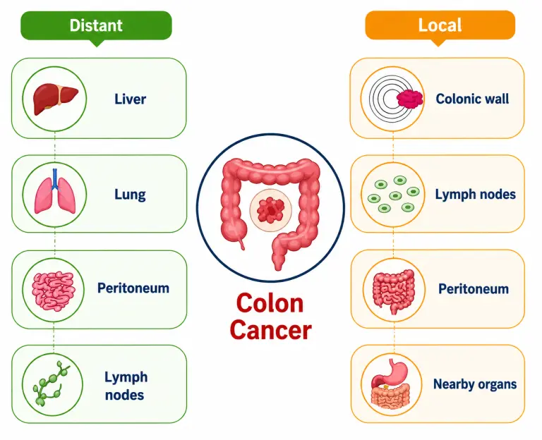 spread of colon cancer