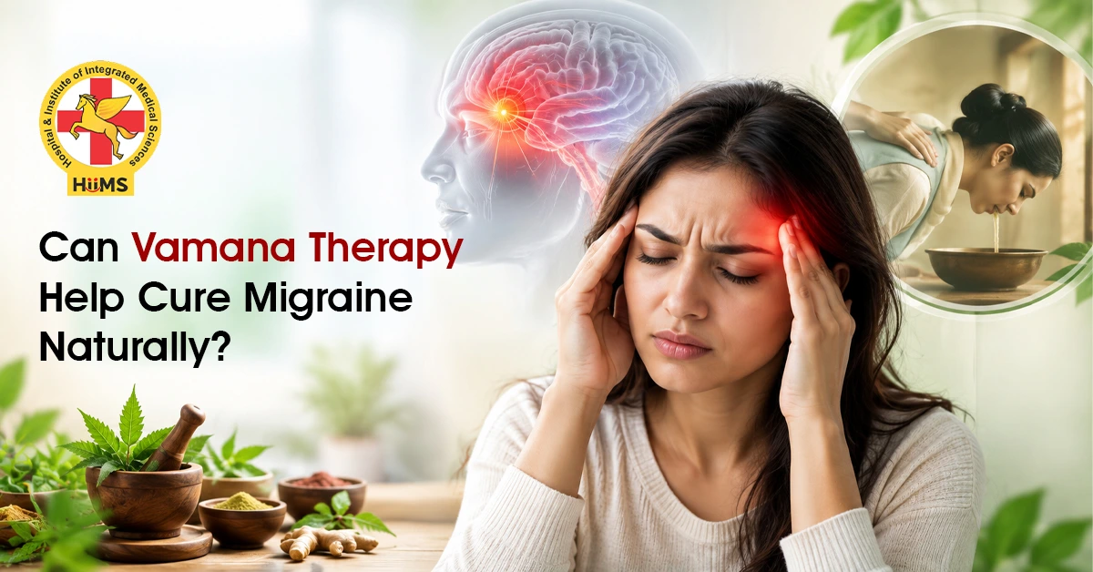 Can Vamana Therapy Help Cure Migraine Naturally