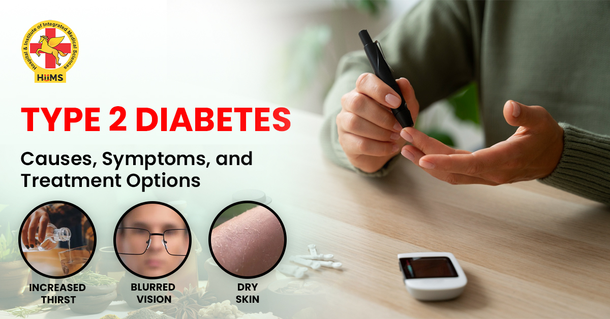 Person checking their blood glucose level at home.