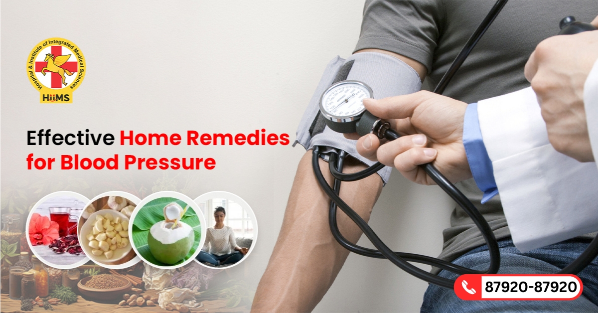 Home remedies for blood pressure control